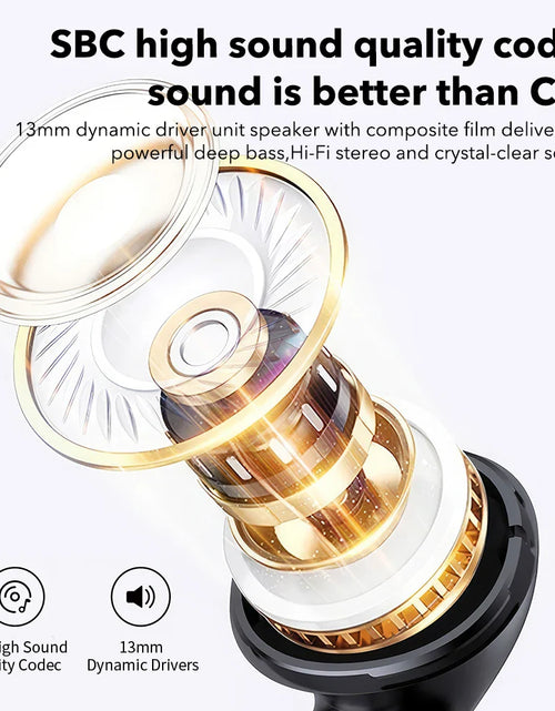 Load image into Gallery viewer, Mpow S47 True Wireless Bluetooth V5.3 Earphones with 35H Playback TWS Waterproof Earbuds for iPhone Huawei Xiaomi All Smartphone
