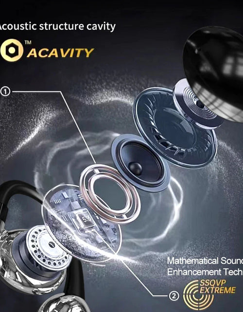 Load image into Gallery viewer, Mpow YYK-880 Open Ear Headphones Bluetooth 5.3 Wireless Earbuds with Earhooks for Office Work/Leisure/Sports,Up to 60H Playtime
