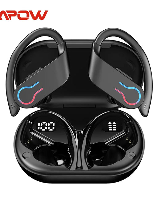 Load image into Gallery viewer, Mpow Q63 Bluetooth 5.3 Earphones Sports Headset Wireless In-Ear 200H Standby Time IPX7 Waterproof HiFi Stereo Gaming Earbuds
