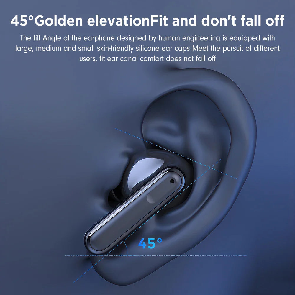 Mpow XY-17 Bluetooth 5.3 In-ear Wireless Sports Earphones ANC Active Noise Reduction Bluetooth 26H Playtime Headset for iPhone