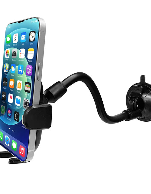 Load image into Gallery viewer, Mpow CA158 Universal Car Phone Mount Windshield Dashboard Car Phone Holder with Long Gooseneck for iPhone 14 15 Plus Max Samsung
