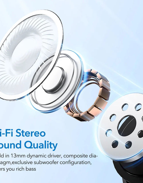 Load image into Gallery viewer, Mpow S42A Wireless Headphones Active Noise Cancelling 5.3 Bluetooth Earphones 30H Playback In-Ear ANC TWS Earbuds for Smartphone
