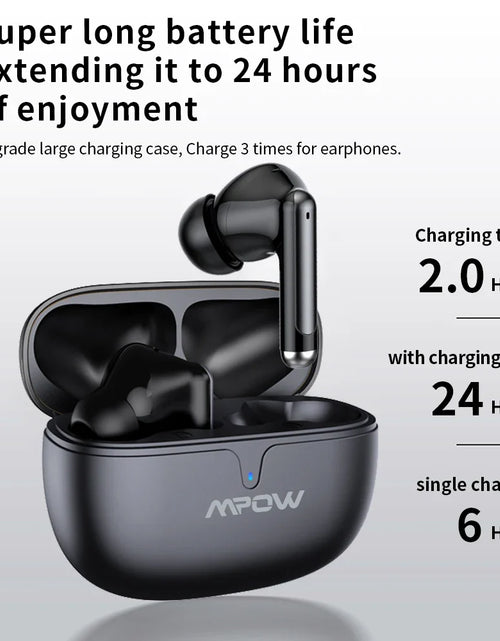 Load image into Gallery viewer, Mpow S65 True Wireless Earbuds - Bluetooth 5.3 Headphones with 30H Playback SBC Low-Latency Gaming Mode in-Ear Earbuds for Phone
