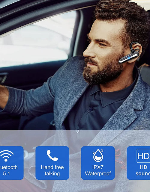 Load image into Gallery viewer, Mpow 530 Bluetooth 5.1 Headset Handsfree Calling Bluetooth Wireless Headphone with 10H Talk Time for Business Car Driver Trucker
