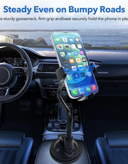 Load image into Gallery viewer, Mpow CA158 Universal Car Phone Mount Windshield Dashboard Car Phone Holder with Long Gooseneck for iPhone 14 15 Plus Max Samsung
