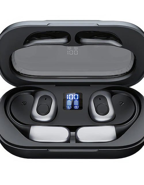 Load image into Gallery viewer, Mpow J13 True Wireless Sports Earphones,Bluetooth 5.3 OWS Open Ear Headsets with Earhooks 25 Hrs Playtime &amp; ENC Noise Reduction
