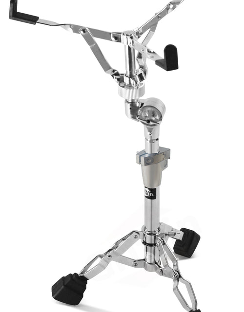Load image into Gallery viewer, Premium Snare Drum Stand by GRIFFIN - Double Braced Heavy-Duty Weight Mount for Snares, Tom Drums &amp; Adjustable Practice Pad - Percussion Hardware Kit by GeekStands.com

