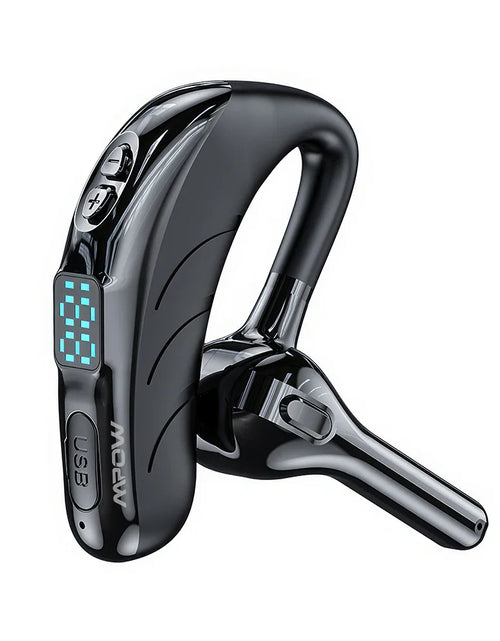 Load image into Gallery viewer, Mpow X13 Bluetooth V5.2 Single Wireless Headset Handsfree Earpiece with Microphone for Driving/Business/Office 25Hrs Android/iOS
