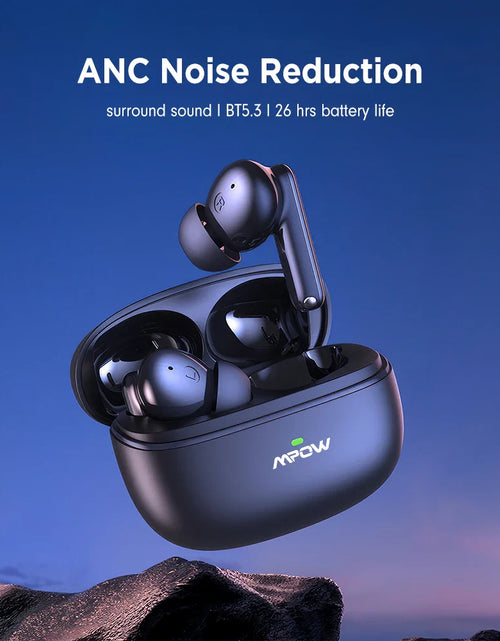Load image into Gallery viewer, Mpow XY-17 Bluetooth 5.3 In-ear Wireless Sports Earphones ANC Active Noise Reduction Bluetooth 26H Playtime Headset for iPhone
