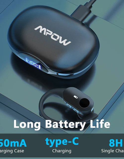 Load image into Gallery viewer, Mpow T68 Deep Bass Wireless Earbuds Bluetooth 5.3 TWS Earphones in-Ear LED Display Waterproof True Earphones for Work Gym Sports
