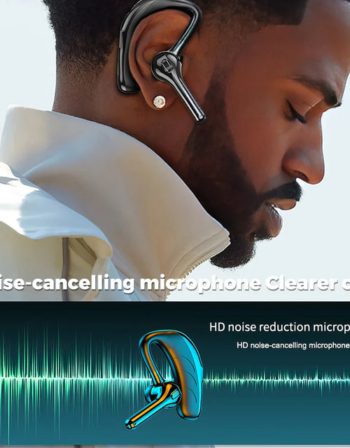 Load image into Gallery viewer, Mpow X13 Bluetooth V5.2 Single Wireless Headset Handsfree Earpiece with Microphone for Driving/Business/Office 25Hrs Android/iOS
