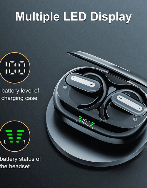 Load image into Gallery viewer, Mpow SP36 In-ear Bluetooth 5.4 Headphones Touch Control TWS Earphones with Earhook Wireless Sports Earphones 40 Hours Playtime
