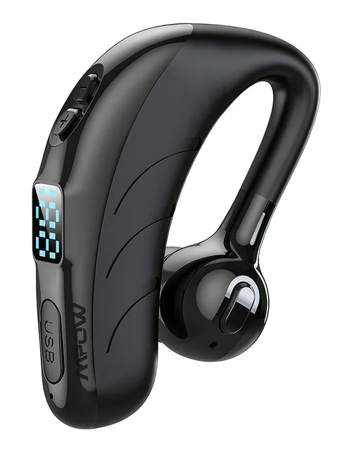 Load image into Gallery viewer, Mpow X13 Bluetooth V5.2 Single Wireless Headset Handsfree Earpiece with Microphone for Driving/Business/Office 25Hrs Android/iOS
