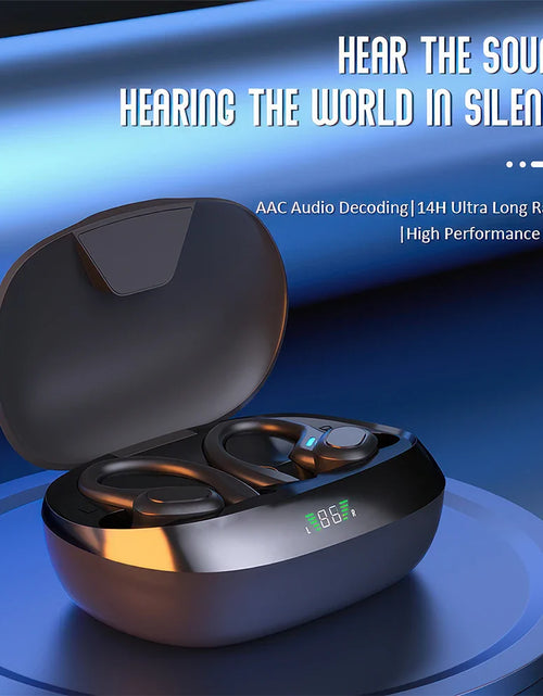 Load image into Gallery viewer, Mpow SP16 Bluetooth V5.3 Headphone with CVC 8.0 Dual Mic Noise Cancelling Wireless Headset 160Hrs Talktime for iOS Android Phone
