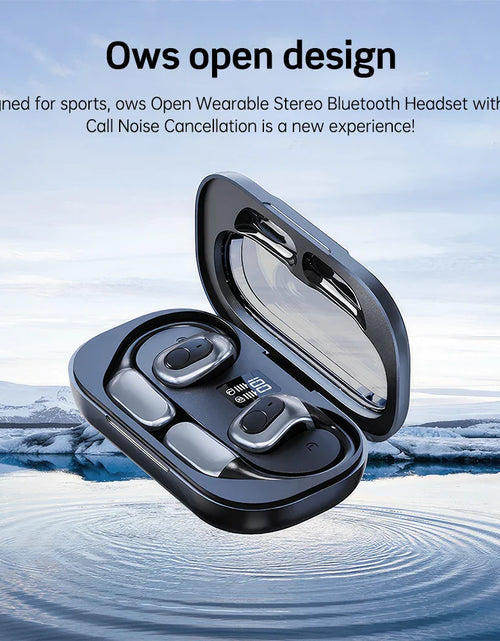 Load image into Gallery viewer, Mpow J13 True Wireless Sports Earphones,Bluetooth 5.3 OWS Open Ear Headsets with Earhooks 25 Hrs Playtime &amp; ENC Noise Reduction
