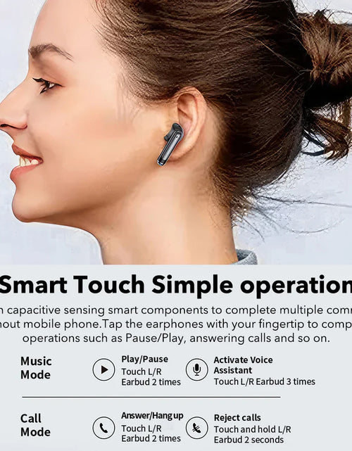 Load image into Gallery viewer, Mpow S47 True Wireless Bluetooth V5.3 Earphones with 35H Playback TWS Waterproof Earbuds for iPhone Huawei Xiaomi All Smartphone
