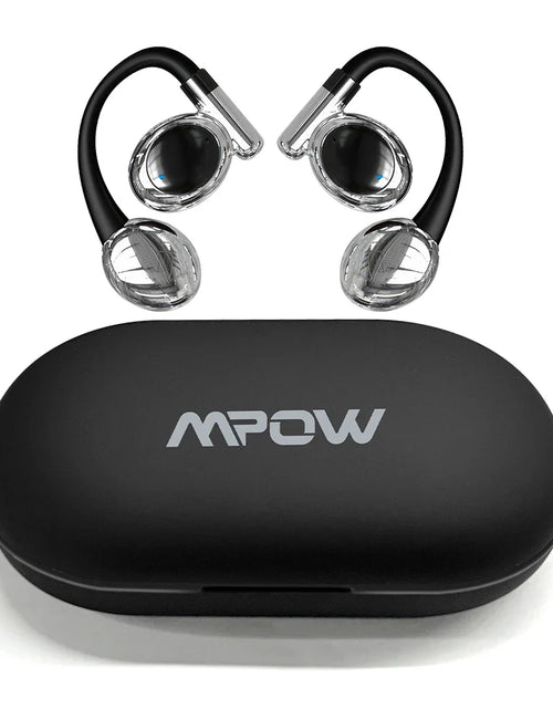 Load image into Gallery viewer, Mpow YYK-880 Open Ear Headphones Bluetooth 5.3 Wireless Earbuds with Earhooks for Office Work/Leisure/Sports,Up to 60H Playtime
