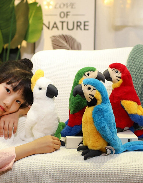Load image into Gallery viewer, Macaw Parrot Cartoon Plushies (5 Colors) by Subtle Asian Treats
