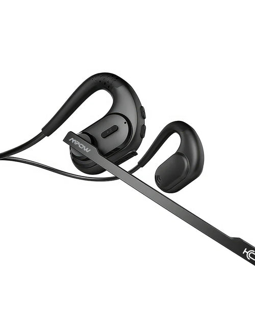 Load image into Gallery viewer, Mpow G9 Bluetooth 5.3 Open Ear Headphones with Removable Microphone Noise Cancelling Air Conduction Headset with 12H Playtime
