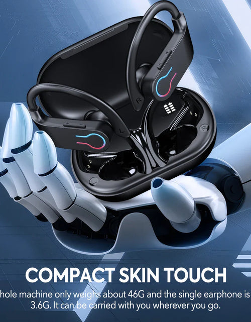 Load image into Gallery viewer, Mpow Q63 Bluetooth 5.3 Earphones Sports Headset Wireless In-Ear 200H Standby Time IPX7 Waterproof HiFi Stereo Gaming Earbuds
