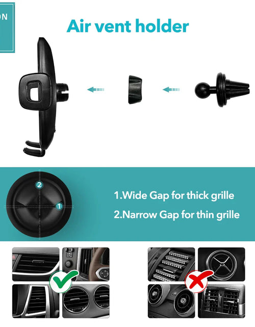 Load image into Gallery viewer, Mpow CA104 Universal Car Phone Mount Windshield Dashboard Car Phone Holder with Long Gooseneck for iPhone 14 15 Plus Samsung

