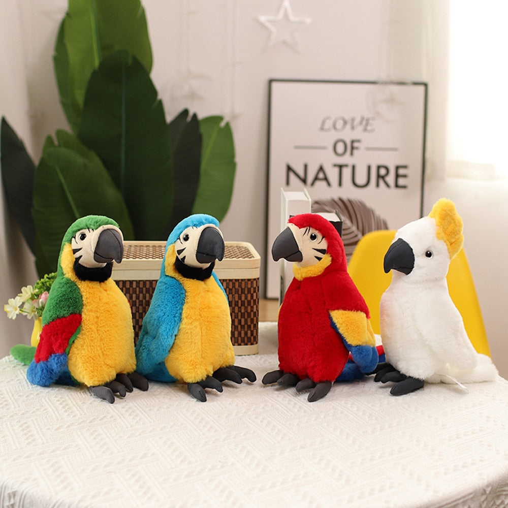 Macaw Parrot Cartoon Plushies (5 Colors) by Subtle Asian Treats