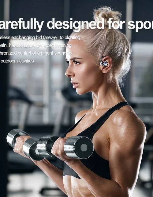 Load image into Gallery viewer, Mpow YYK-880 Open Ear Headphones Bluetooth 5.3 Wireless Earbuds with Earhooks for Office Work/Leisure/Sports,Up to 60H Playtime
