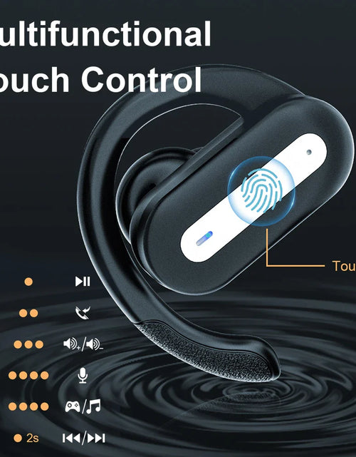 Load image into Gallery viewer, Mpow SP36 In-ear Bluetooth 5.4 Headphones Touch Control TWS Earphones with Earhook Wireless Sports Earphones 40 Hours Playtime
