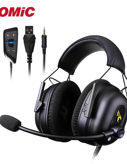 Load image into Gallery viewer, Somic/Mpow G936N 7.1 Surround Sound Gaming Headset for PS5/PS4/PC Computer Gamer Noise Cancelling Mic USB/3.5mm Wired Headphone
