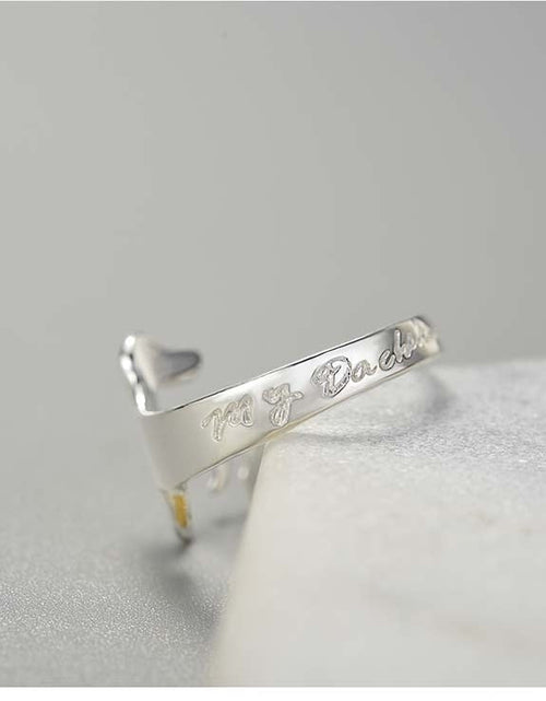 Load image into Gallery viewer, Dach Everywhere™ Cute Dachshund Sterling Silver Ring by Dach Everywhere
