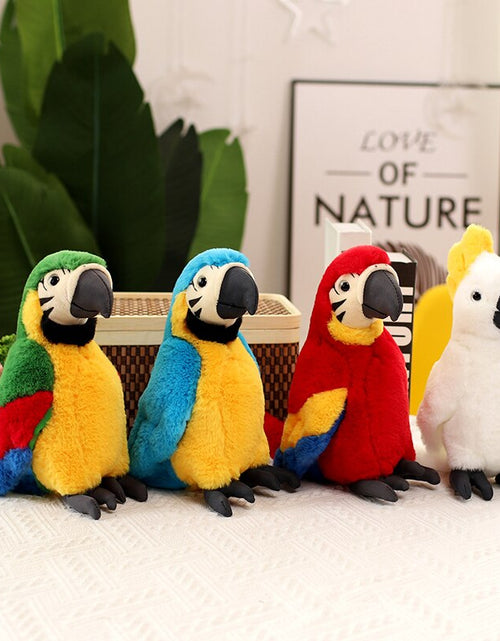 Load image into Gallery viewer, Macaw Parrot Cartoon Plushies (5 Colors) by Subtle Asian Treats
