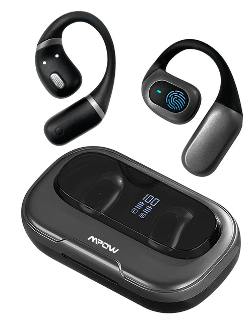 Load image into Gallery viewer, Mpow J13 True Wireless Sports Earphones,Bluetooth 5.3 OWS Open Ear Headsets with Earhooks 25 Hrs Playtime &amp; ENC Noise Reduction
