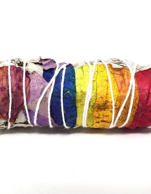 Load image into Gallery viewer, 7 Chakra White Sage Smudging Herbs by OMSutra
