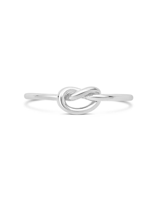 Load image into Gallery viewer, Sterling Silver Love Knot Ring by Sterling Forever
