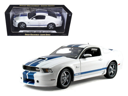 Load image into Gallery viewer, 2011 Ford Shelby Mustang GT350 White 1/18 Diecast Model Car by Shelby Collectibles
