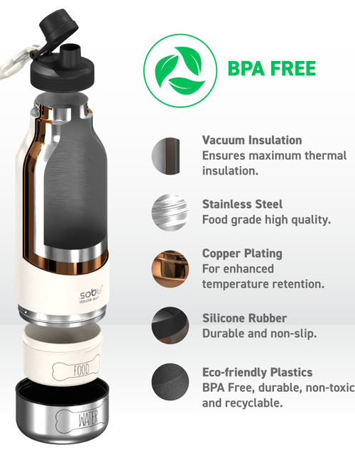 Load image into Gallery viewer, White Buddy Bottle by ASOBU®
