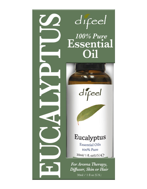 Load image into Gallery viewer, Difeel 100% Pure Essential Oil -Eucalyptus Oil, Boxed 1 oz. by difeel - find your natural beauty
