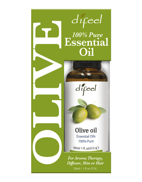 Load image into Gallery viewer, Difeel 100% Pure Essential Oil - Olive Oil, Boxed 1 oz. by difeel - find your natural beauty
