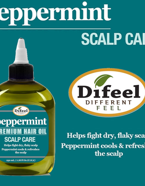 Load image into Gallery viewer, Difeel Peppermint Scalp Care Hair Oil 7.1 oz.- Deluxe 2-PC Gift Set by difeel - find your natural beauty
