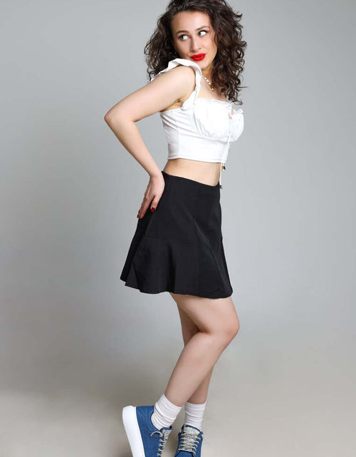 Load image into Gallery viewer, Ena Rhinestone Embellished Denim Sneakers by London Rag
