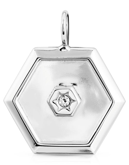 Load image into Gallery viewer, SILVER ASHLEY PENDANT by eklexic jewelry
