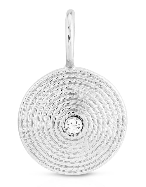 Load image into Gallery viewer, SILVER ZENA PENDANT by eklexic jewelry
