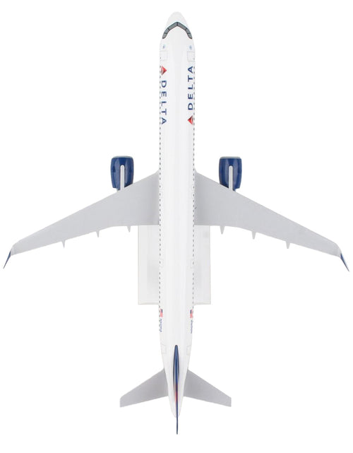 Load image into Gallery viewer, Airbus A321neo Commercial Aircraft "Delta Air Lines" (N501DA) White with Red and Blue Tail (Snap-Fit) 1/150 Plastic Model by Skymarks
