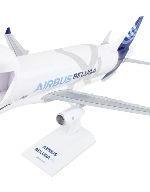 Load image into Gallery viewer, Airbus Beluga XL 4 Commercial Aircraft "Airbus Transport International" (F-GXLJ) White with Blue Tail (Snap-Fit) 1/200 Plastic Model by Skymarks
