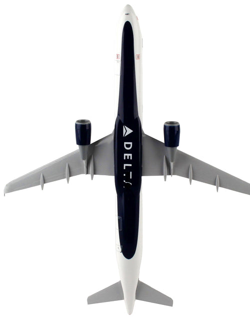 Load image into Gallery viewer, Airbus A321 Commercial Aircraft "Delta Air Lines" (N301DN) White with Red and Blue Tail (Snap-Fit) 1/150 Plastic Model by Skymarks
