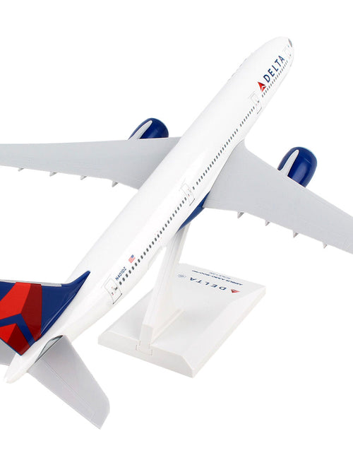 Load image into Gallery viewer, Airbus A330-900 Commercial Aircraft with Landing Gear "Delta Air Lines" (N401DZ) White with Blue and Red Tail (Snap-Fit) 1/200 Plastic Model by Skymarks

