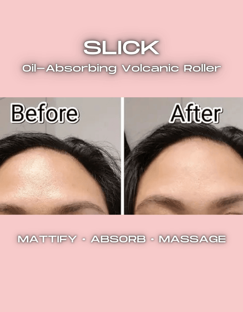 Load image into Gallery viewer, Slick Oil Absorbing Volcanic Roller [Removes Oil &amp; Shine] by Dreambox Beauty

