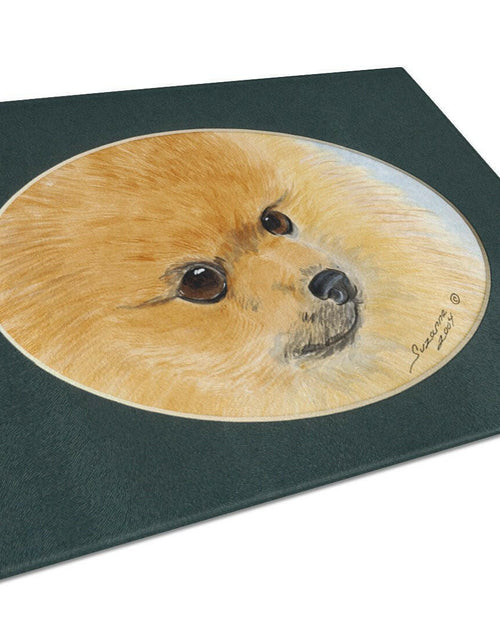Load image into Gallery viewer, Pomeranian Glass Cutting Board Large by Caroline's Treasures
