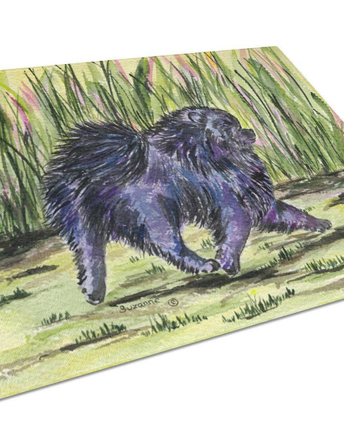 Load image into Gallery viewer, Pomeranian Glass Cutting Board Large by Caroline's Treasures
