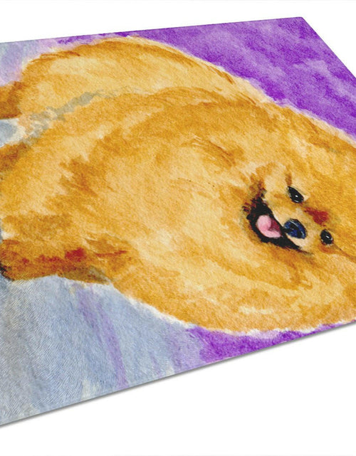 Load image into Gallery viewer, Pomeranian Glass Cutting Board Large by Caroline's Treasures

